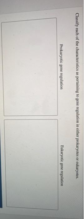 Solved Classify each of the characteristics as pertaining to | Chegg.com