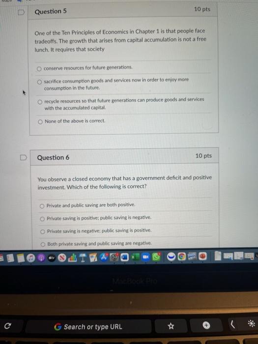 Solved M Question 5 10 pts One of the Ten Principles of | Chegg.com