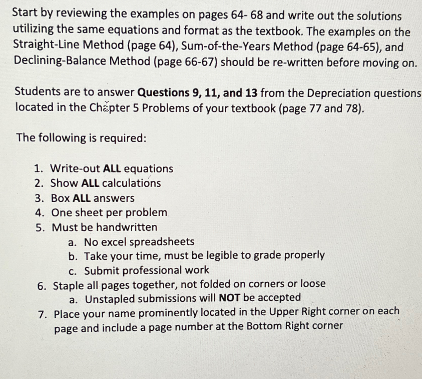 Solved Start by reviewing the examples on pages 64-68 ﻿and | Chegg.com