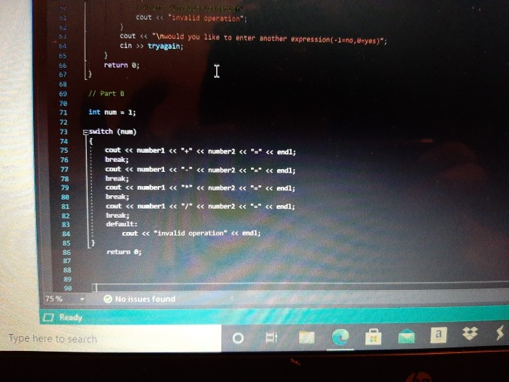 Solved Part B (30 points) Modify steps 6 through 19 in the | Chegg.com