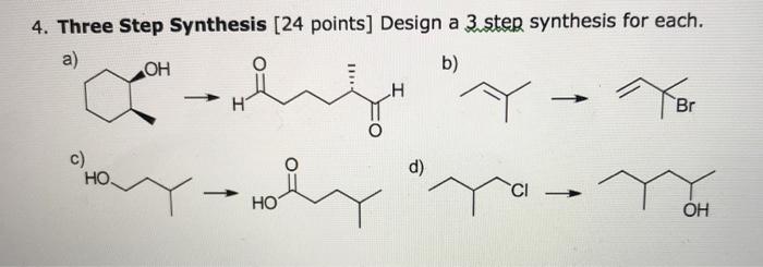 Solved Rules of the Synthesis Problems (Questions 3 and 4, | Chegg.com