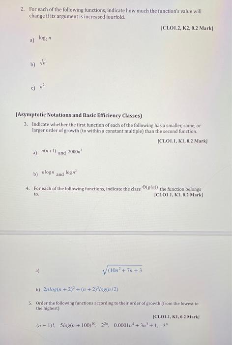 solved-2-for-each-of-the-following-functions-indicate-how-chegg