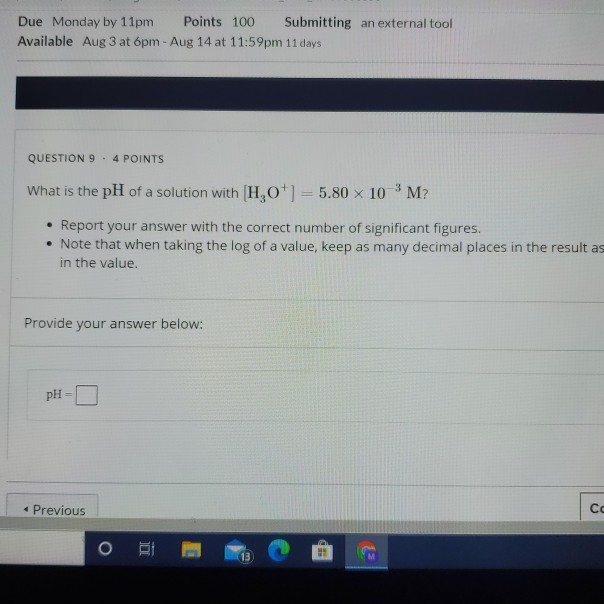 Solved Due Monday by 11pm Points 100 Submitting an external | Chegg.com