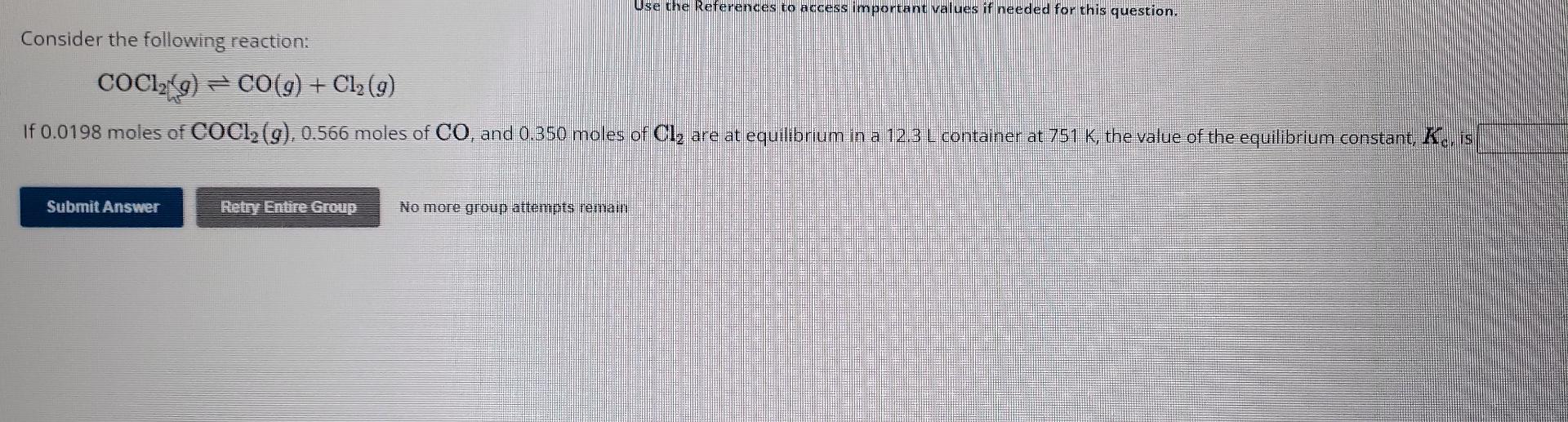 Solved Consider The Following Reaction: | Chegg.com