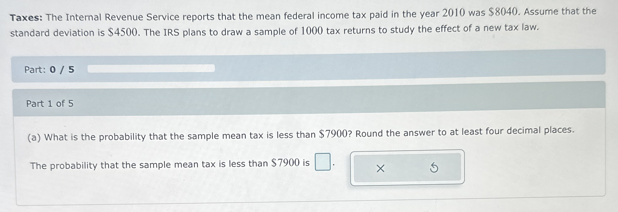 Solved Taxes: The Internal Revenue Service reports that the | Chegg.com