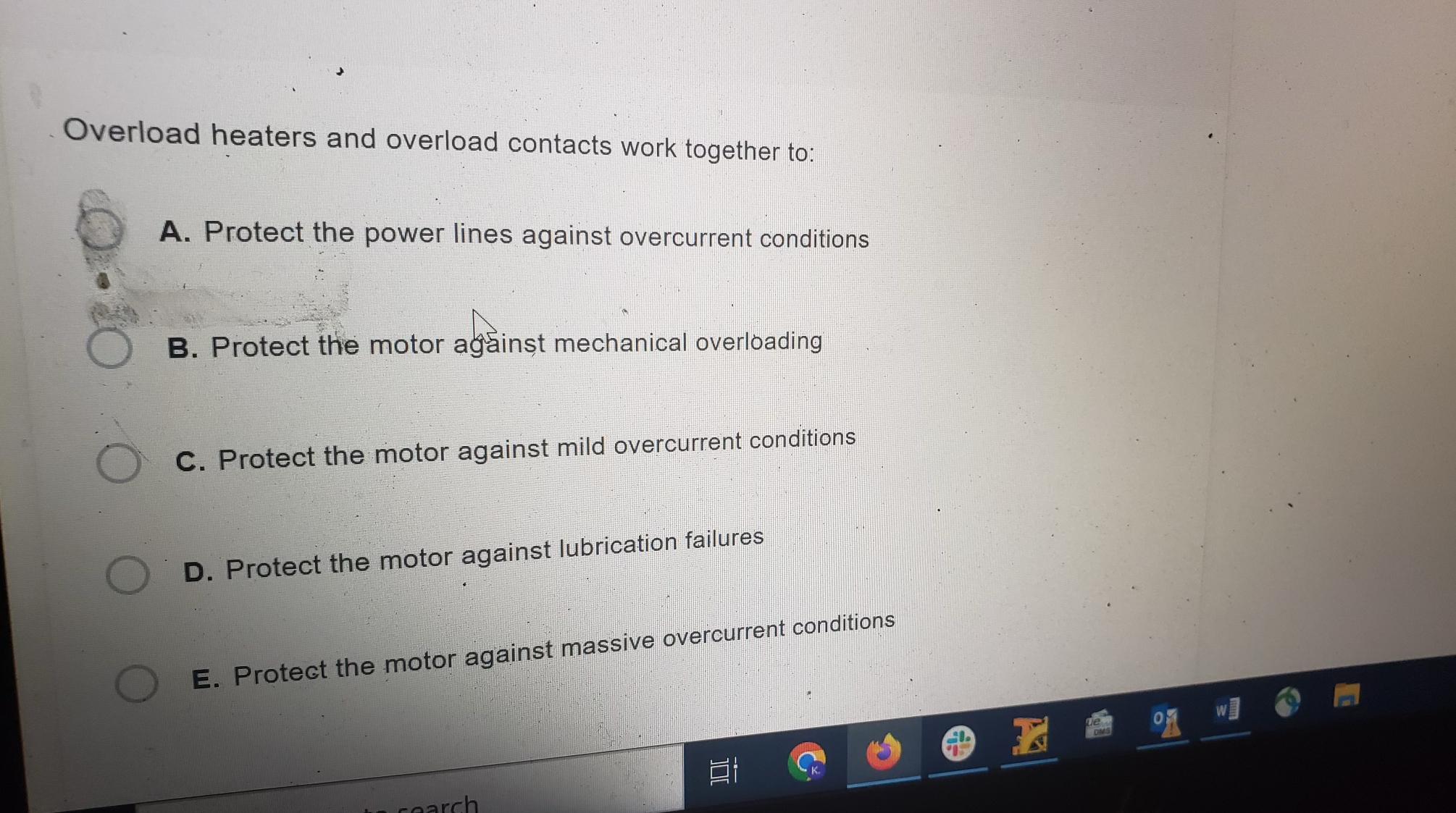 Solved Overload heaters and overload contacts work together