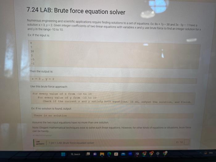 Solved Numerous engineering and scientific applications | Chegg.com