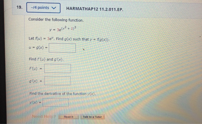 Solved 19 14 Points V Harmathap12 11 2 011 Ep Consider Chegg Com