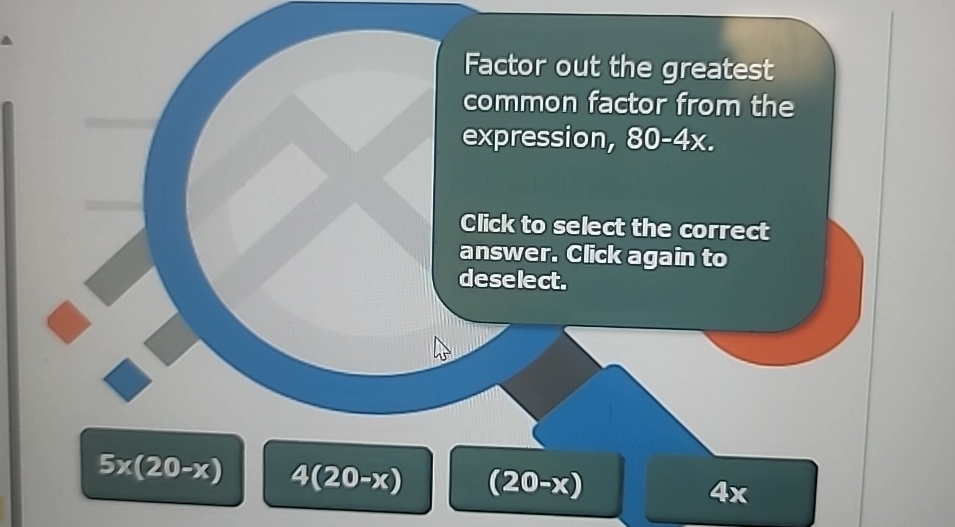 Factor Out The Greatest Common Factor From The | Chegg.com