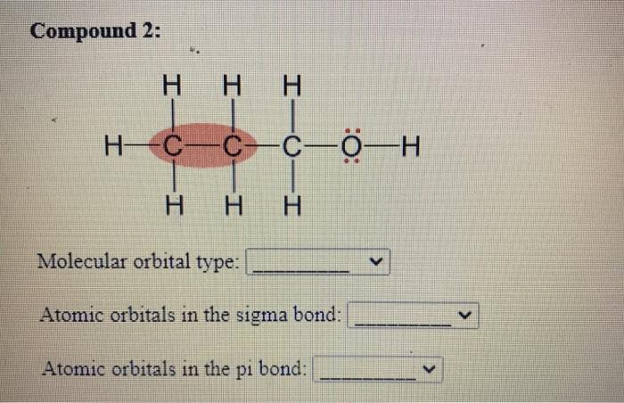 Solved Describe each highlighted bond in terms of the | Chegg.com