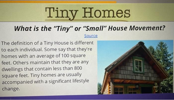 Questions Answered about Tiny Homes