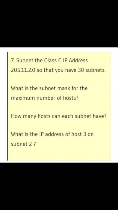 ip private class c รองรับได้กี่ hosts
