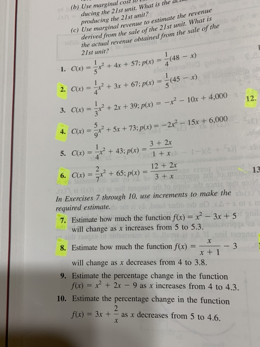 Solved CHAPTER 2 Differentiation: Basic In Exercises I | Chegg.com