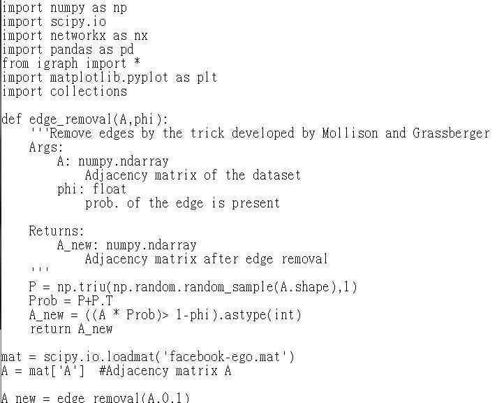 Solved !!URGENT!! Independent Cascade Model Python Please | Chegg.com