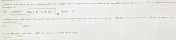 The table etves the increase or decrease in the | Chegg.com