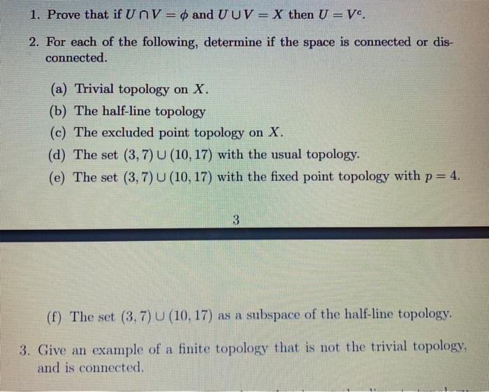 Solved 1 Prove That If U Nv 0 And U Uv X Then U V Chegg Com