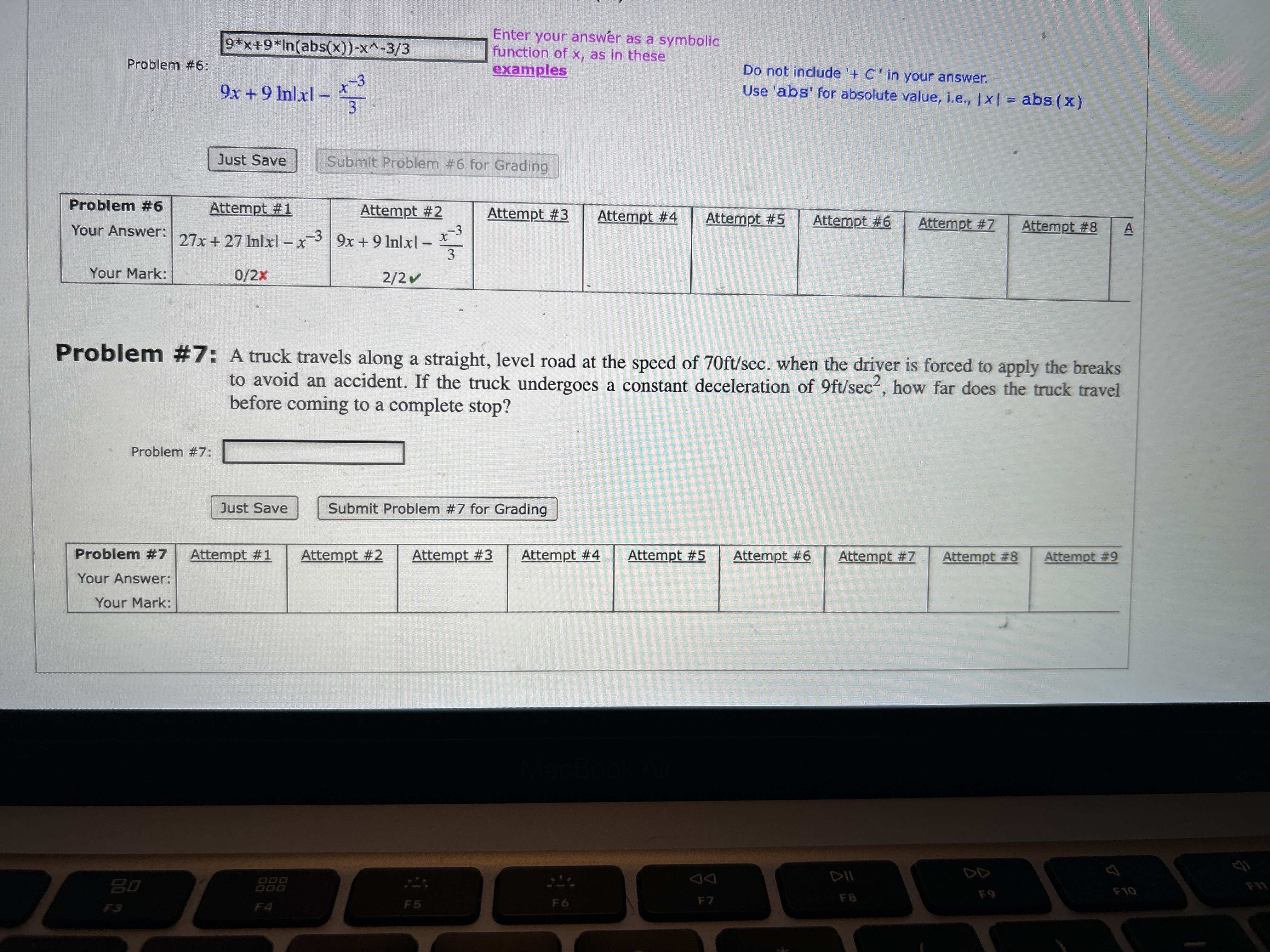 Solved need help with 7 ﻿please | Chegg.com