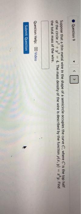 Solved Question 9 Suppose that a thin metal wire in the | Chegg.com