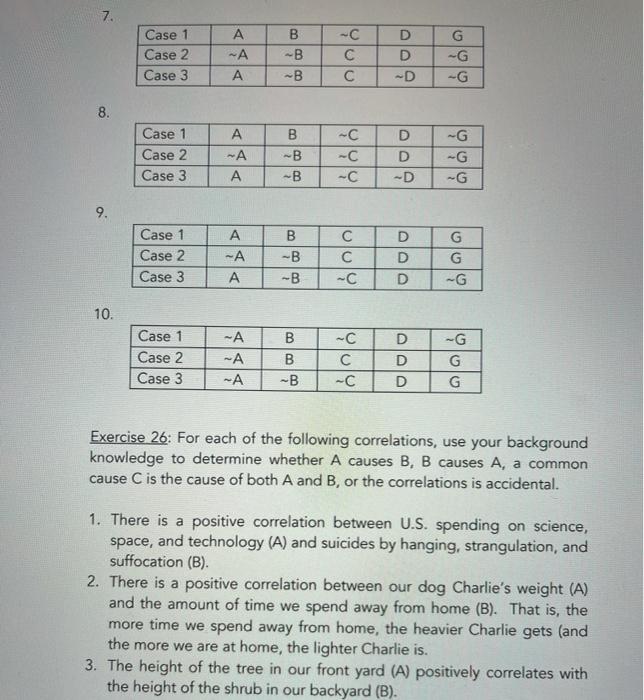 Solved For Each Of The Following Correlations, Use | Chegg.com