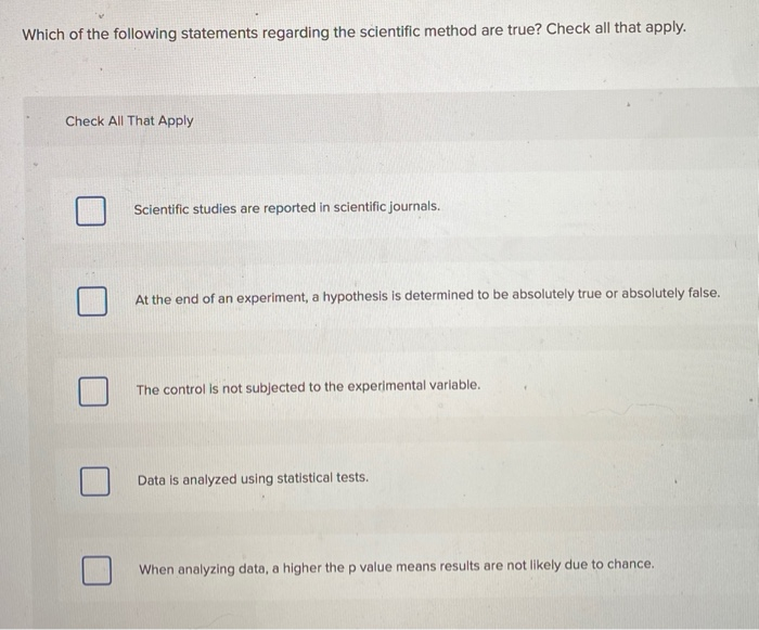Solved Which statement about living organisms is false? | Chegg.com