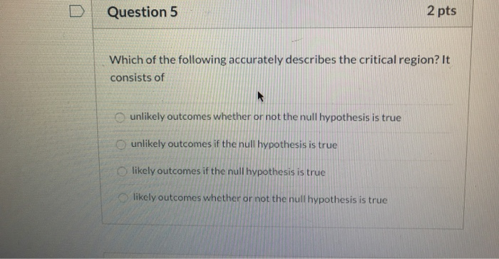 Solved Question 5 2 pts Which of the following accurately | Chegg.com
