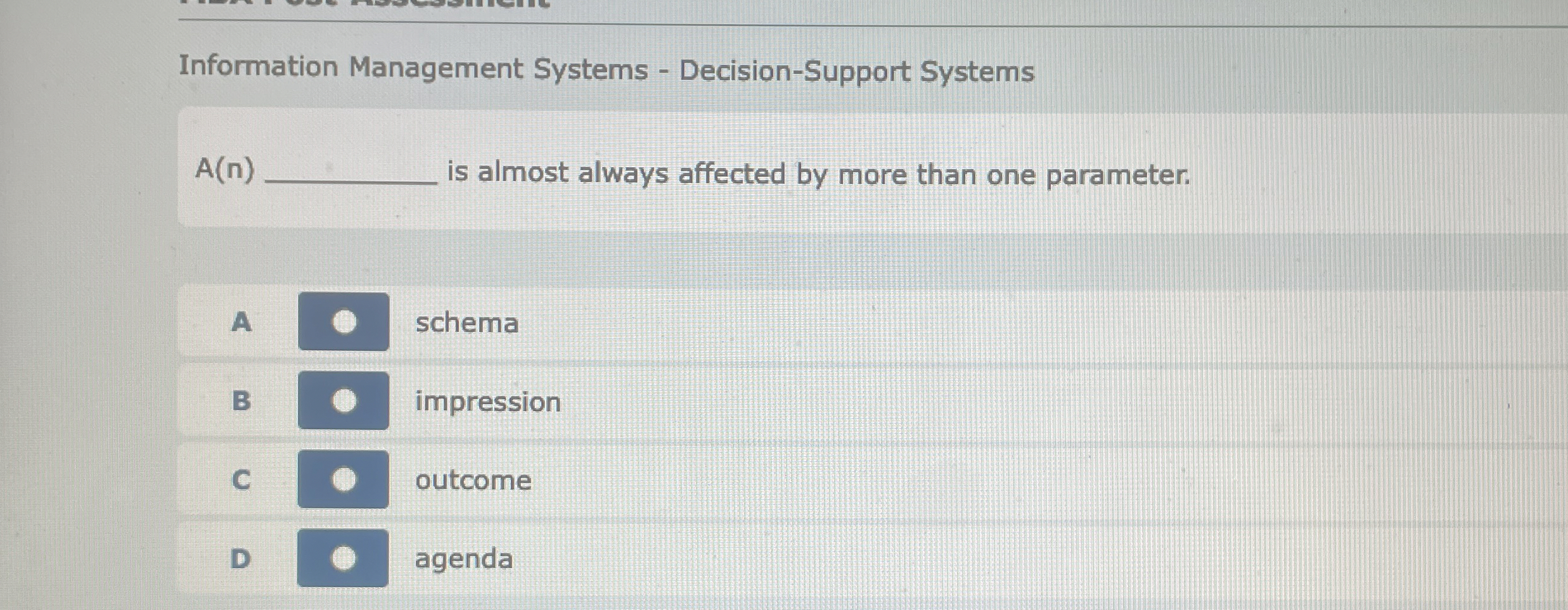 Solved Information Management Systems - ﻿Decision-Support | Chegg.com
