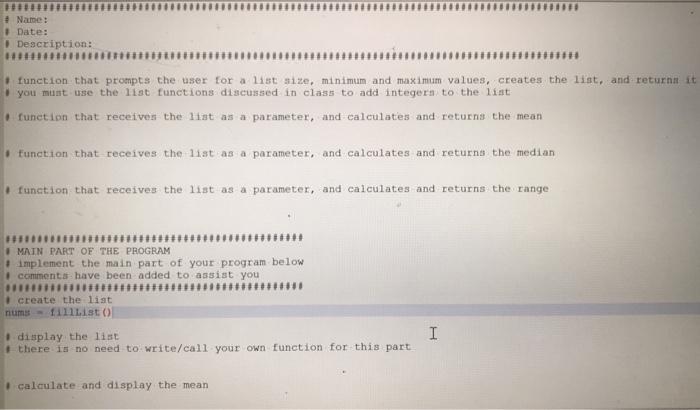 Solved Your task in this programming assignment is to write | Chegg.com