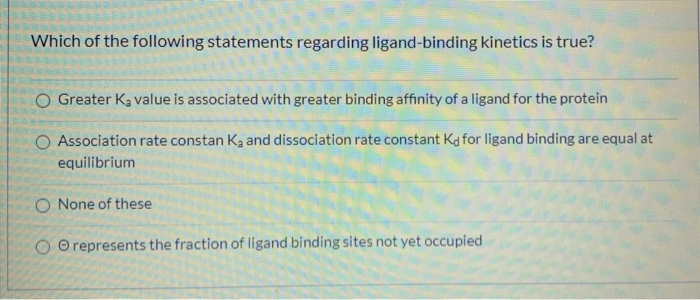 Solved Which of the following statements regarding | Chegg.com