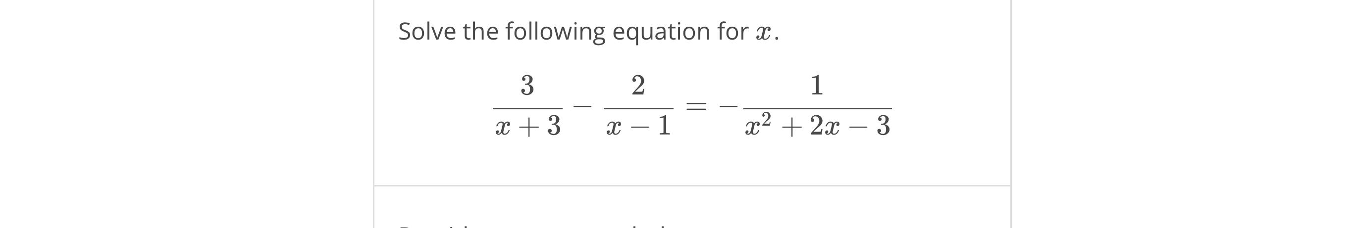 Solved Solve the following equation for | Chegg.com