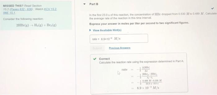 Solved Part B MISSED THIS? Read Section 152 (Pages 632-696). | Chegg.com