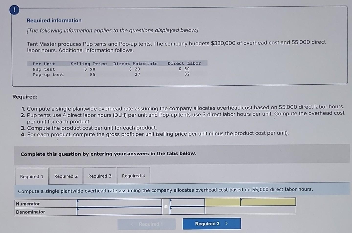 the main advantage of the plantwide overhead rate method is: