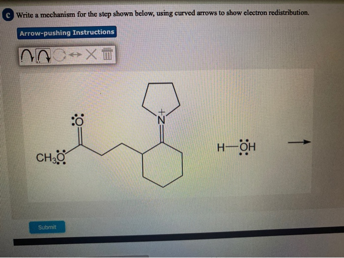 Solved C Write a mechanism for the step shown below, using | Chegg.com