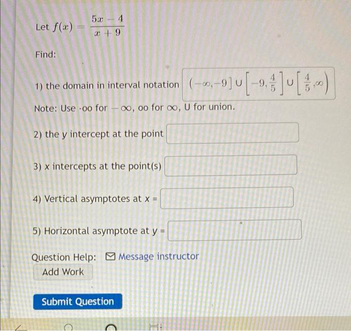 Solved it says that this first answer is wrong and i don't | Chegg.com