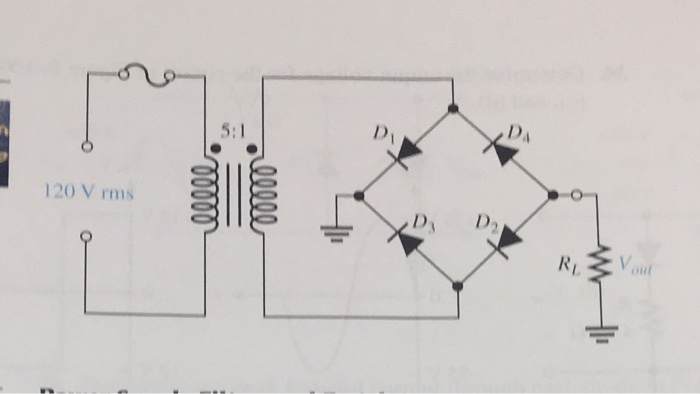 Solved draw the output voltage waveform for the bridge | Chegg.com