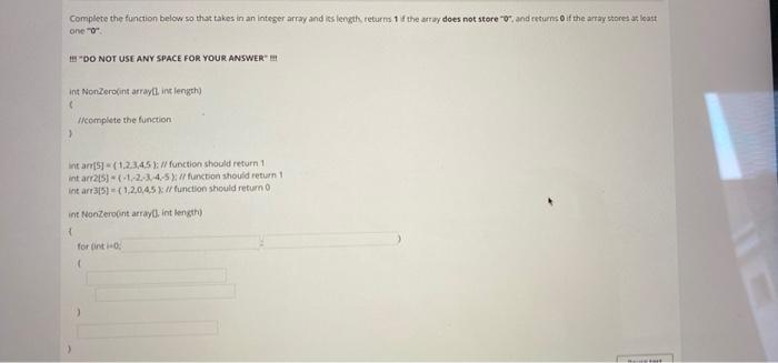 Solved Complete the function below so that takes in an | Chegg.com