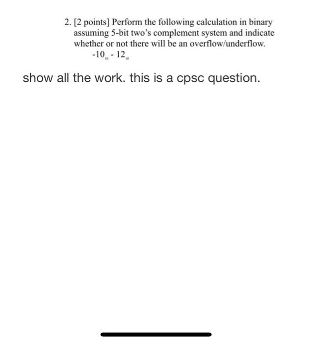 Solved show all the work step by step and please read the | Chegg.com