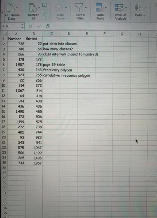 Solved How do i find the class interval of this table? and | Chegg.com