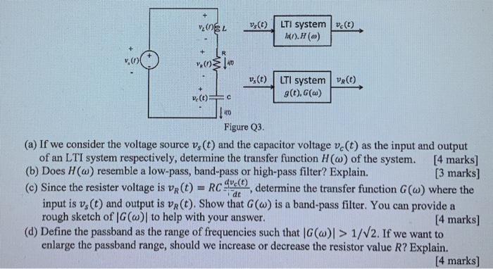 Solved 3 Lrc Circuits For The Circuit Shown In Figure Q Chegg Com