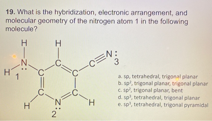 trigonal planar hybridization