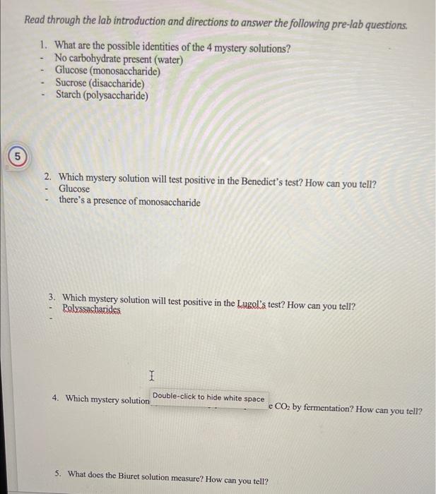 Solved Read through the lab introduction and directions to | Chegg.com