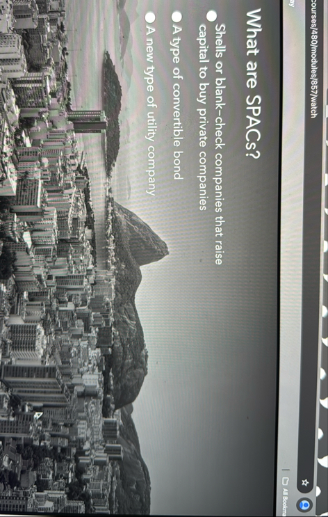 Solved courses/480/modules/857/watchWhat are SPACs?Shells or | Chegg.com
