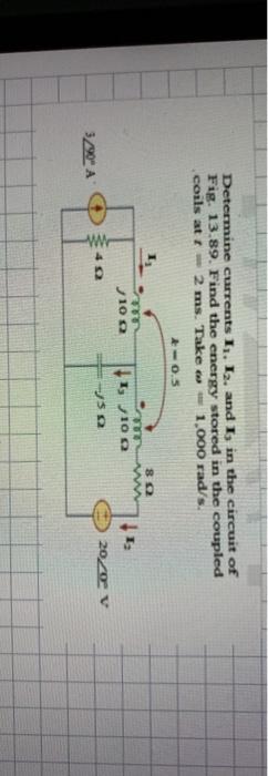 Solved Determine currents I. I2. and I, in the circuit of | Chegg.com