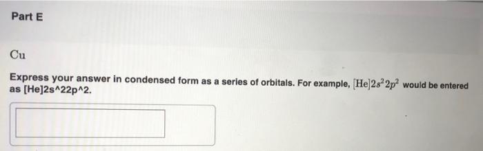 Solved Part A Cr Express your answer in condensed form as a | Chegg.com