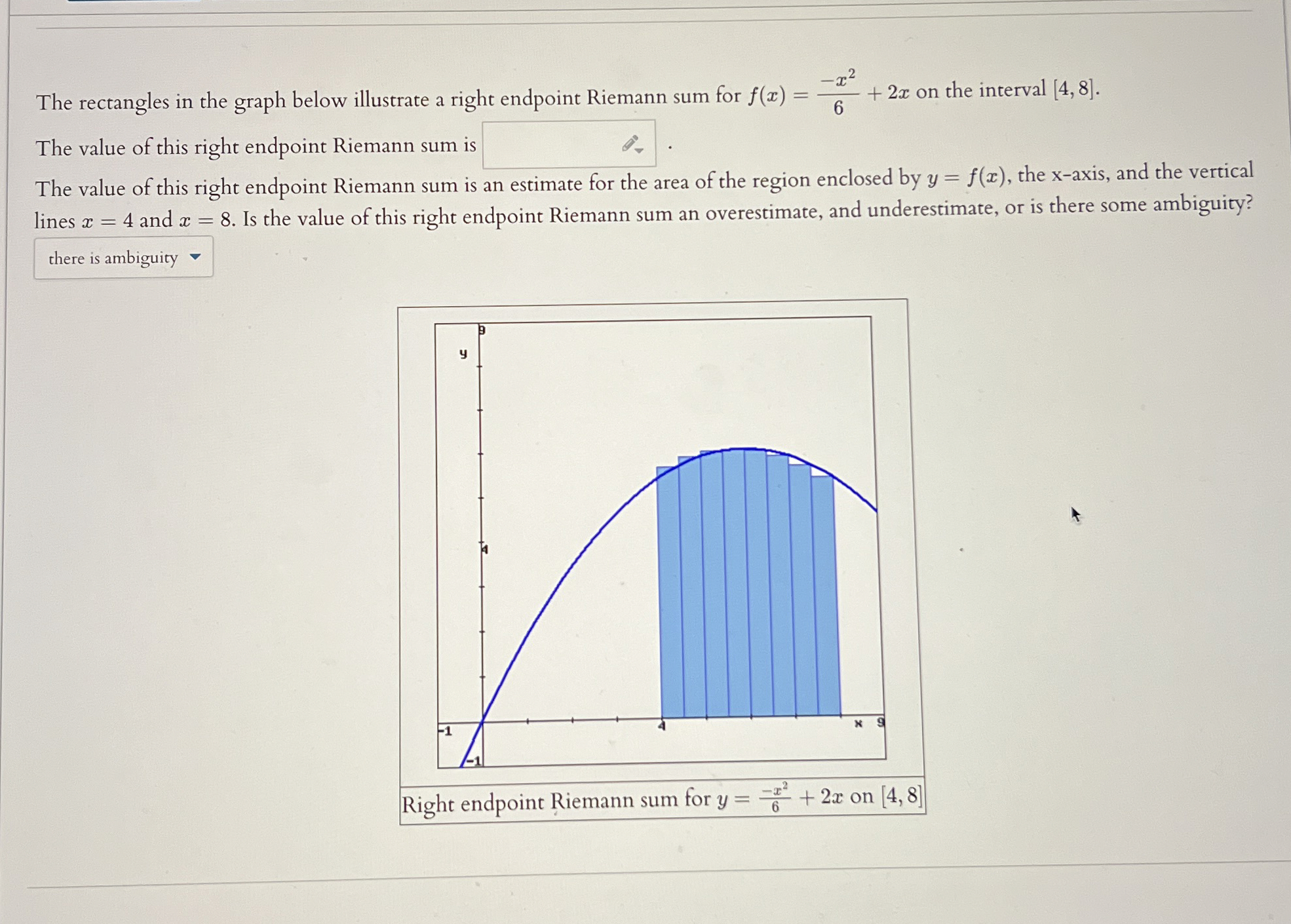 Solved The rectangles in the graph below illustrate a right | Chegg.com