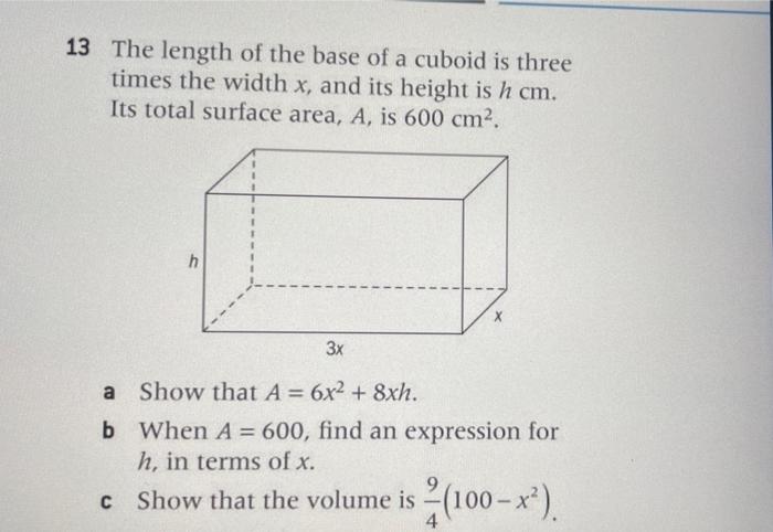 What happens to the surface area of cuboid, if its length, breadth and  height is doubled? - GeeksforGeeks