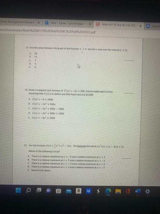 Solved Please answer alll i will upvote and leave positive | Chegg.com