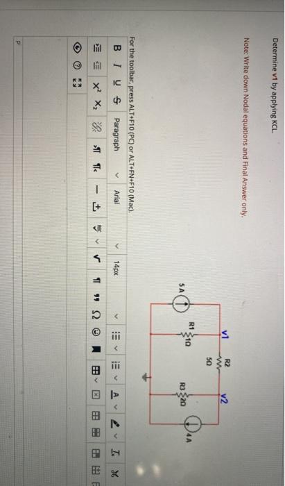 Solved Apply Voltage Divider Rule (VDR) and find out V1, V2, | Chegg.com