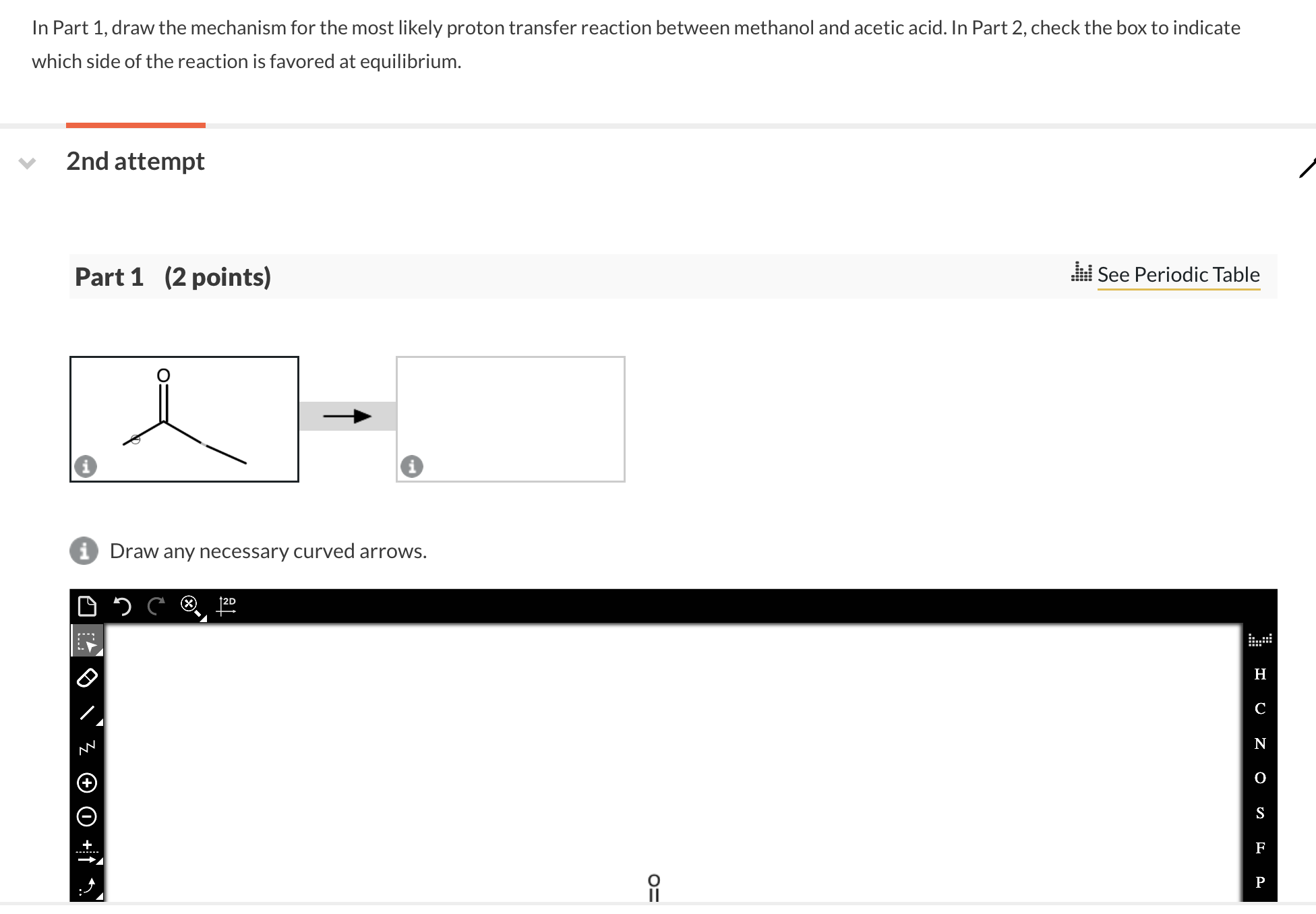 Solved In Part 1, ﻿draw the mechanism for the most likely | Chegg.com