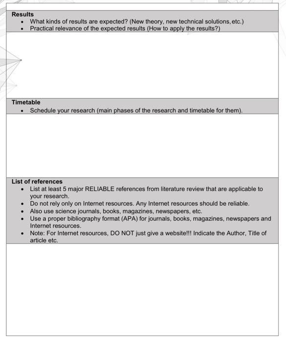TASK 1: Research Question and Hypothesis You will | Chegg.com