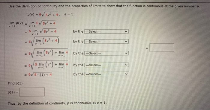 solved-use-the-definition-of-continuity-and-the-properties-of-limits